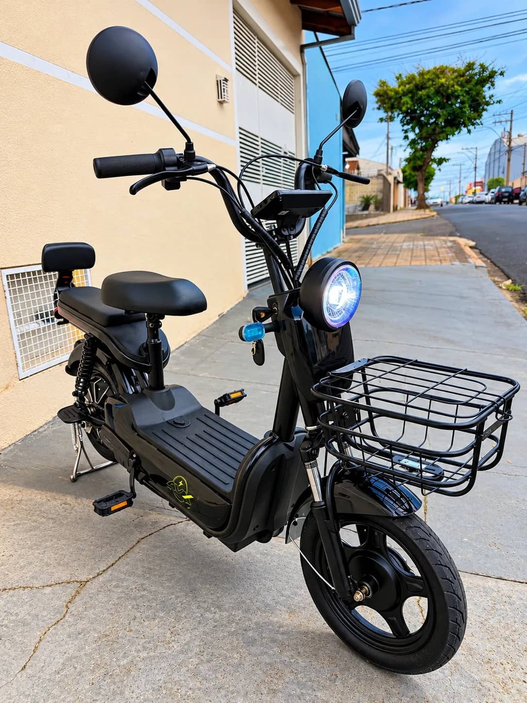 Imagem da campanha Moto elétrica 0km