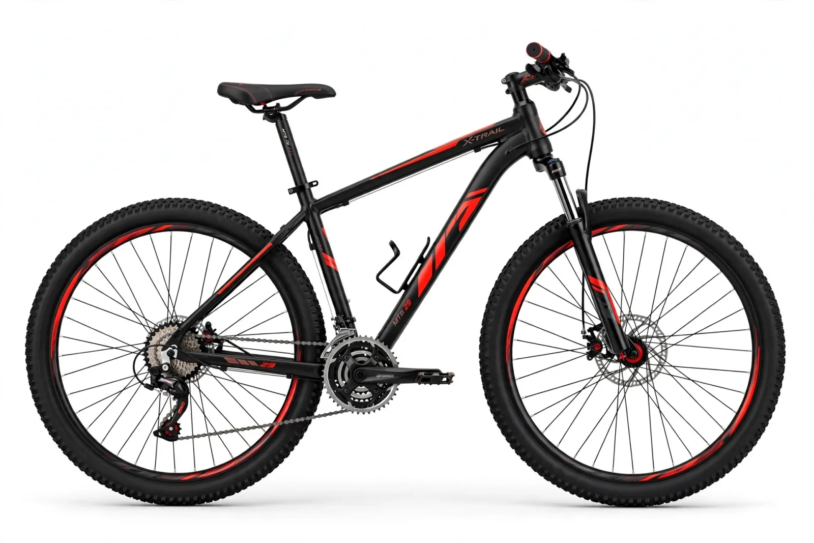 Uma bicicleta aro 29