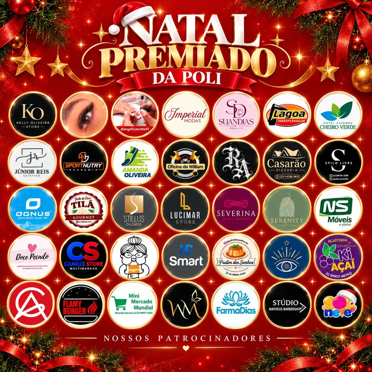 Natal Premiado Da Poli 35 PRÊMIOS